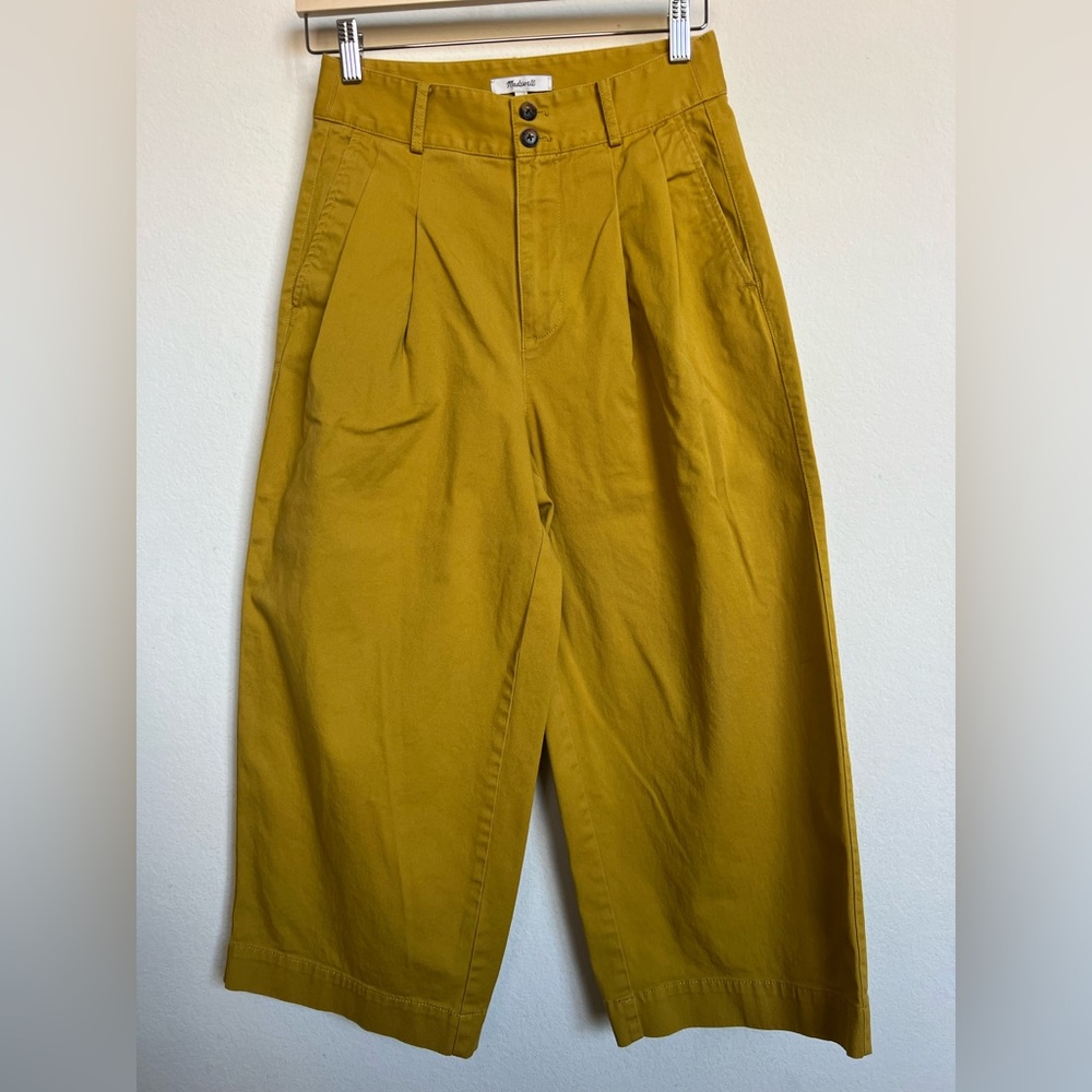 Madewell Wide Leg Crop Pants